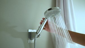 4" RV Shower Faucet with Hose and 5-Spray Modes Shower Head, ABS RV Tub Faucet with Shower Diverter, Outdoor Shower Kit Fits for RV, Campers, Travel Trailer, Motorhome