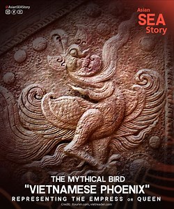 🇻🇳 Did You Know?🧡 The Phoenix is one of four Mythical Creatures in the Vietnamese Culture is described to have a snake neck, eagle claws, fish scales, and peacock tail. This mythical bird symbolizes virtue, nobility, and grace. Legend has it that the phoenix only appeared in prosperous times, and thus, representing peace. Originating from China, the phoenix is considered to be the most beautiful bird and one of the most potent and sacred animals. Together with the dragon, the phoenix symboliz