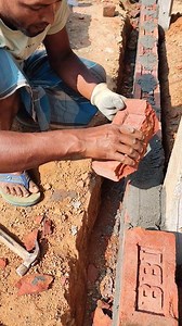 84K views · 211 reactions | brick sizing and wall leveling techniques #brickwall #work | Hazrat Mondal 02 | Facebook