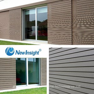 [Hot Item] Exterior Co-Extrusion Capped Wood Plastic Composite Wall Cladding, Construction Building Material, Decoration