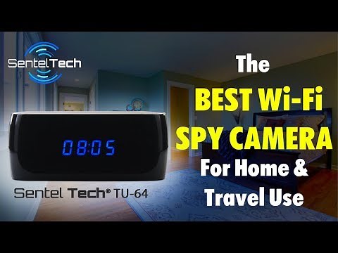 Spy Camera Clock: The Best Wi-Fi Hidden Camera for Home, Office & Travel Use (2018)
