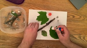 Can YOU make a beautiful art masterpiece from items found in nature? 🤔 Join Mr. Evan to discover how to use leaves, rocks, sticks and more to make your very own unique work of art in this week's Early Childhood activity. What interesting items from nature will you gather with an adult to use? Be sure to show us your creation in the comments below. ⬇️ | Indiana State Museum