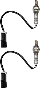 TRQ Oxygen O2 02 Sensor Pair for Lincoln Ford F150 Pickup Truck E150 Mercury Cougar