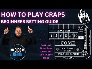 How to Play Craps: Beginners Betting Guide