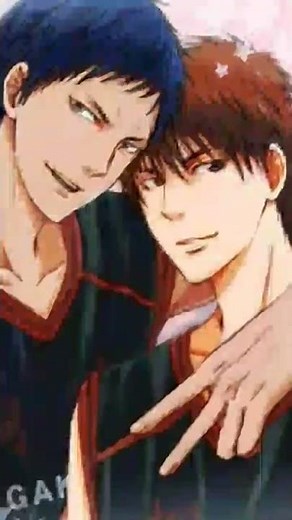 Aomine x Kagami 💙❤️ Aokaga Anime: Kurokos Basketball 🏀