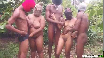 After farm work, we had a group sex and it was fun