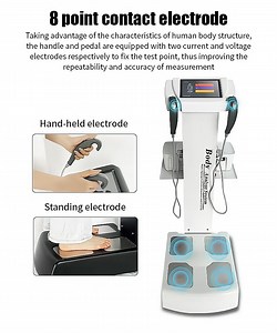 [Hot Item] Newest Arrival Clinical Body Analytical Instruments Height Weight BMI Scale Body Fat Tester Muscle Composition Analyzer Beauty Equipment