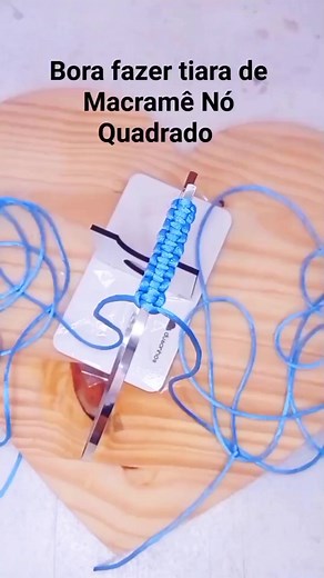 Diadema de Macramê #macrame | Borafazerlacitos