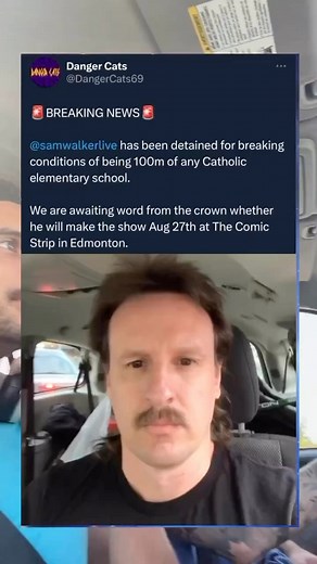 Sam Walker is FREE, and ready to rock Rick Bronson's The Comic Strip Aug 27th (tomorrow night) | Uncle Hack