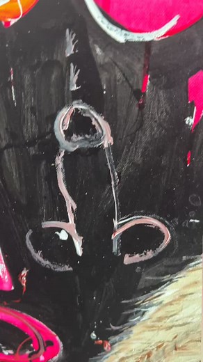 Some paintings gently unfold… and some explode out of your brain wearing leather, attitude, and zero shame. Title: “Rock Out With Your Cock Out.” 90 X 90 CM. Gold leaf, spray paint and acrylic paint on gallery wrapped canvas. Unapologetic. Loud. Completely feral energy. Exactly how art should feel! And wait for the VERY end of the video… My daughter walked in, saw what I’d created, and her face said: “WHAT… THE… ACTUAL… DAD?!” 😂 That last frame is pure gold. ⸻ #ArtLife #ArtistOnInstagram #Conte