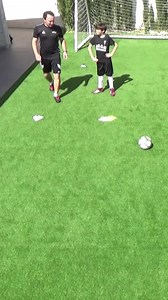 Reactive Turns & Finishing ⚽️ In this practice, Harry Cosson coaches an individual technical details on receiving and passing to then turn and finish at goal. https://footballdna.co.uk/sessions/reactive-turns-finishing/ | Football DNA