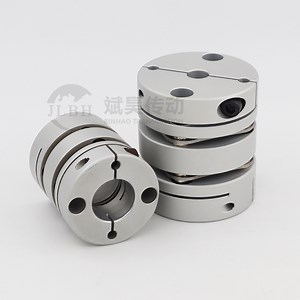 [Hot Item] Glj Glf Wq MD Mds Mdsd Aluminum Alloy Double Diaphragm Shaft Coupling D28L32 Flexible Clamping for Encoder Stepper Servo Motor Lead Screw Coupler