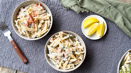 Salmon Dill Pasta Salad Recipe - Chowhound