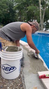 1.7K views · 18 reactions | Whether inside or poolside, QEP is the go-to tile tool brand for pro installers worldwide.  @rftileinc & @diilllydiillly | QEP Co Inc | Facebook