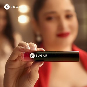 5M views · 8.1K reactions | No touch-ups needed with SUGAR Mousse Muse Lip Cream, whether it's a party night or everyday wear. | SUGAR Cosmetics | Facebook