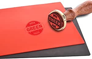 Amazon.com: Rubber Stamp Sheet for Laser Engraving Machine, 2 PCS A4 Size Laser Engraving Blanks Soft Rubber Mat, 1 Copper Head Stamp , 2.3mm/0.09in Thick Grey Orange Rubber Mats for DIY Rubber Crafts : Arts, Crafts & Sewing