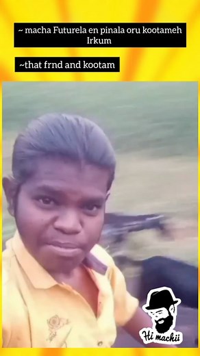 Tag that overconfident frnd 😝 #bose_pandi #reels #trending #tamil | Hi machii