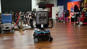 Challenger Mobility J950 Folding Rear Basket for Pride Mobility Scooters & Go-Go Travel Mobility, Heavy-Duty, Durable, Spacious