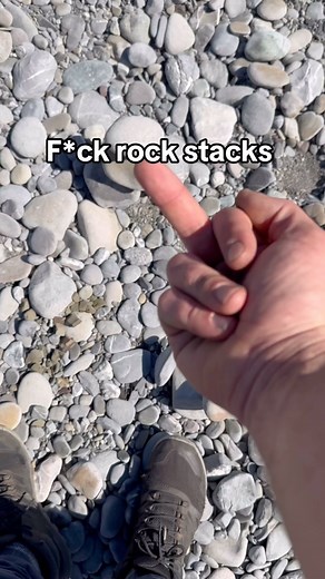 Jessie Dickson🌱 | The fact that rock stacking is still a debate in 2024 blows my mind. Leave no trace is such a simple slogan but if you spend anytime hiking... | Instagram