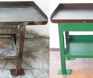 Metal Workbench Restoration