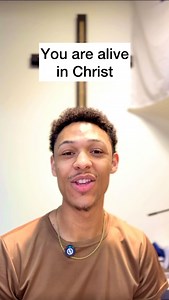You are alive in Christ 🙏❤️ Ephesians 2:5 KJV “Even when we were dead in sins, hath quickened us together with Christ, (by grace ye are saved;)” #God #Jesus #HolySpirit | R'ron J. Fisher