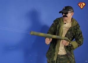 Tactical Leszek: BB Thrower - Flamethrower Replica