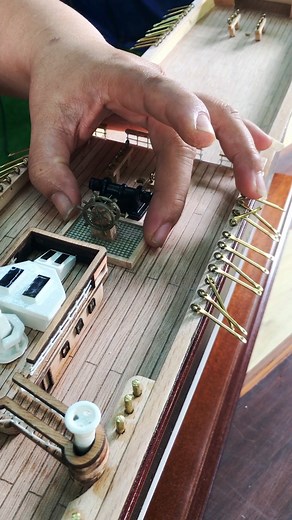 3.2K views · 90 reactions | Rigging for building model ship #ship #shipmodel #ships #shipmodeling #modelism #decor #woodmodel #woodenships #wood #handmade #modelship #modello #modelstyle #hobby #woodworking #historical #model #custommodels #судомоделизм #модель #моделькорабля #boatmodel #maritimehistory #scalemodel #Sovereignofthesea #handicrafts #modelengineering #boatbuilding #modelshipbuilding #mastercraftsman | Viet Nam Ship Models | Facebook