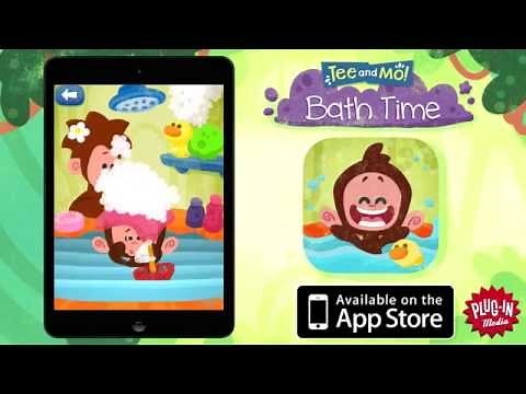 Tee and Mo Bath Time App