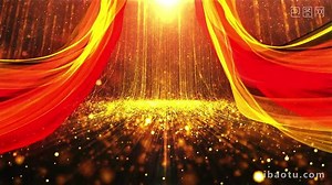 Red Gold Particle Ribbon Award Dynamic Background Video Video MP4 Template Free Download - Pikbest