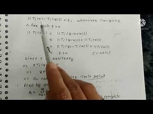 Uniform Boundedness Principal OR Banach Steinhauss Theorem