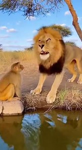 Monkey Pranks Lion With Spicy Pepper — Watch The Reaction! 😂🔥