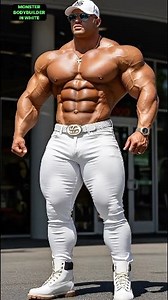 1.6M views · 31K reactions | Monster Bodybuilder in White, Street Style – Outfit of The Day #reels #bodybuilding #fitness #fashion #bodybuilder #streetwear #streetstyle #fitnessmotivation #jeans #gymmotivation #muscle #behemothbodybuilders #gymreels #athlete #bodybuildinglifestyle #viral #fyp | Behemoth Bodybuilders | Facebook