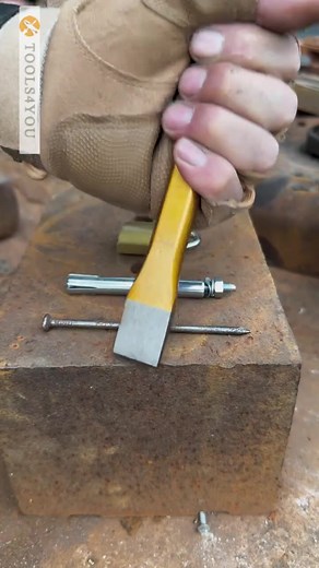 14K views · 126 reactions | Alloy Chisel Set Test #tools #hardwaretools #viralreels #reelsviral #fypシ゚ #toolkit #virals | Tools4You | Facebook