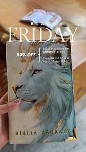 11K views · 134 reactions | A Bíblia Leão Glitter Branco com borda dourada é uma das edições mais especiais da nossa coleção. Acabamento premium, brilho sofisticado e a profundidade da tradução ARC com Harpa. Por R$ 146,93 ou R$ 142,52 no Pix. Uma edição que impressiona no visual e transforma na leitura. Acesse: centraldasbiblias.com.br | Central Das Biblias | Facebook