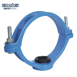[Hot Item] Bmag Ductile Iron/Di AC Pipe Saddle Clamp for PVC Pipe/PE Pipe