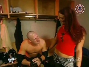 Kane & Lita Backstage Hot Video - Must Watch