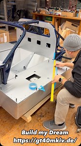 Work on Monday - build on Sunday ! #gt40mkiv #racing #customengineering #gt40 #racecar #moshow | How my Ford GT40 MKIV Replica is made