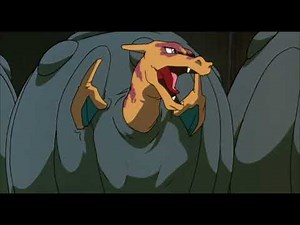 Pokemon the First Movie Charizard Emerges Slowly