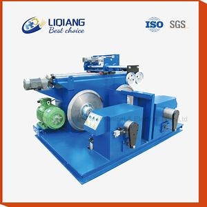 [Hot Item] Liqiang Sp630 Fully Automatic Double Spooler Wire Cable Steel Copper Takeup Machine