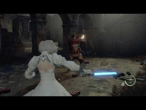 RE4: remake 2B mod T-bagging the pork dude