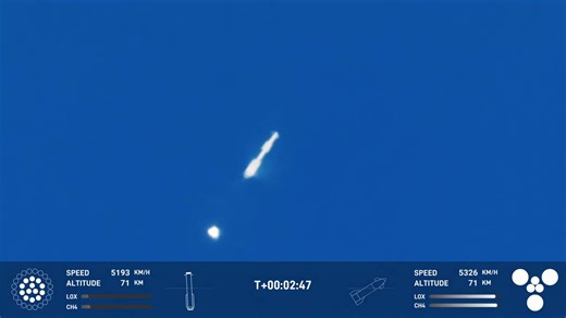 6.2K views · 146 reactions | Starship’s Raptor engines have ignited during hot-staging separation | SpaceX | Facebook