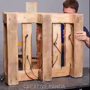 5.5M views · 40K reactions | Go Kart Made From Wooden Pallet | Creative Panda | Facebook
