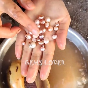 246K views · 2.9K reactions | Pearl coconut snail, catching many delicious snails at night, with pearls ⚡✨ | GEMS LOVER | Facebook