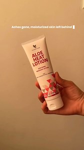Aloe heat lotion #foreveryone | Saima Asgar