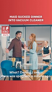 327K views · 3.3K reactions | Maid sucked dinner into vacuum cleaner | DramatizeMe | Facebook