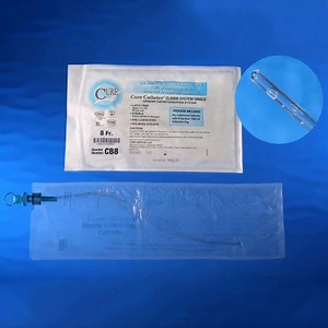 Buy Cure Catheter Unisex Straight Tip Closed System [Single]