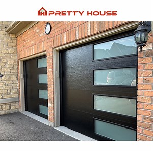 [Hot Item] Aluminium Remote Control Garage Doors Sectional Sliding Automating Side Hinged Indoor Garage Door