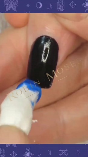Christmas Trees in shades of blue 🎄💙 I love it!! #christmasnails #xmasnails #robinmosesnailart #holidaynails #winternails #winternailart #2023naildesign | Robin Moses Nail Art