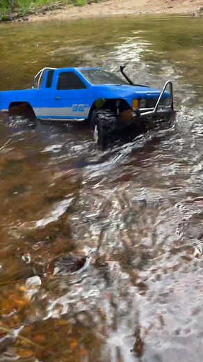 Nissan 4x4 gets deep! #rc #elementrc #rc4wd #injora #rccrawler #crawlersncustoms | Zach White | Facebook