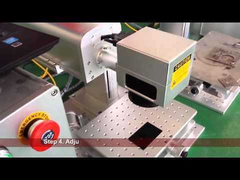 Fiber Laser Marking Machine Focus Adjust